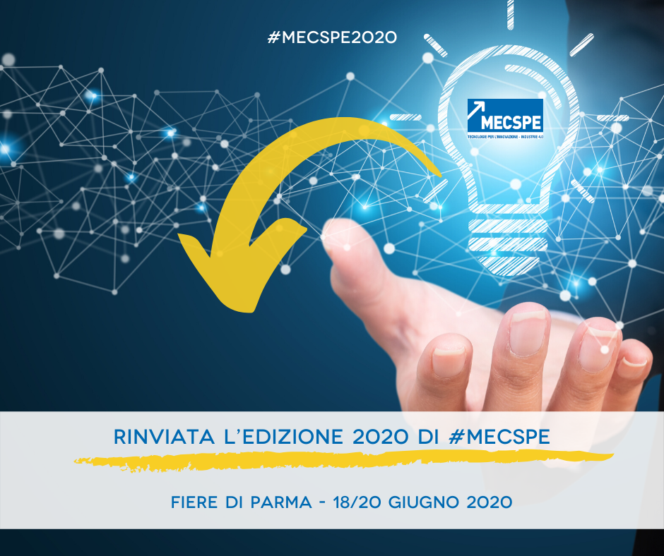 MECSPE 2020, edizione rinviata a giugno - VERNELLI Consulting